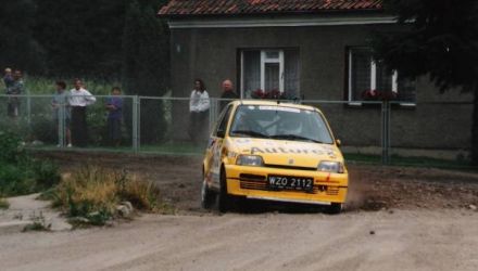 Jacek Sikora i Marek Kaczmarek - Fiat Cinquecento Sporting.